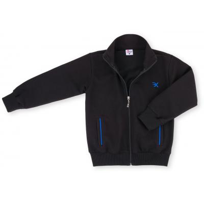 Спортивный костюм Breeze с синими молниями (M125-122B-black)