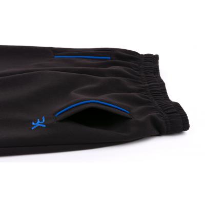 Спортивный костюм Breeze с синими молниями (M125-128B-black)