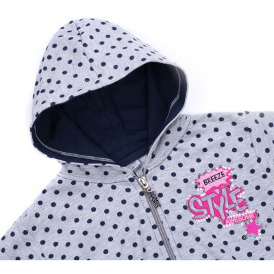 Спортивный костюм Breeze в горошек (7858-122G-gray)