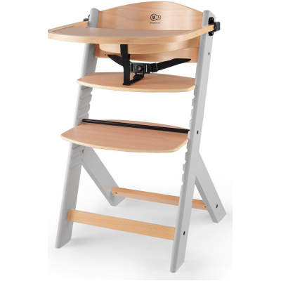 Стілець для годування Kinderkraft Enock Gray Wood (5902533915095)