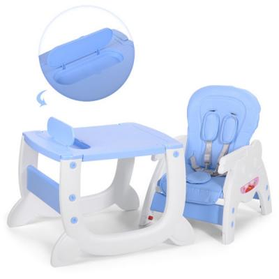 Стульчик для кормления Bambi 2 в 1 blue (M 3612-12 blue)