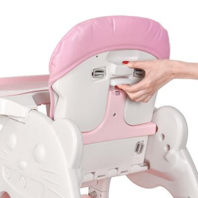 Стульчик для кормления Bambi 2 в 1 pink (M 3612-8 pink)