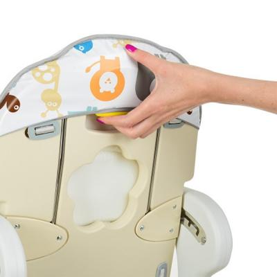 Стульчик для кормления Bambi M 1563 animal beige