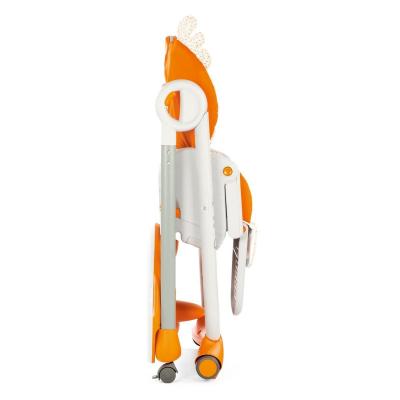 Стульчик для кормления Chicco Polly 2 Start 4-х колесный серый (79205.69)