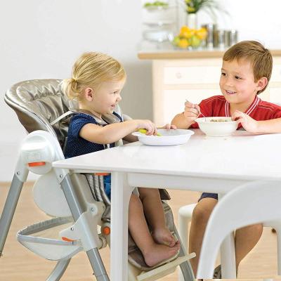 Стульчик для кормления Chicco Polly Magic Avena 4-х колесный Серый (61691.51)