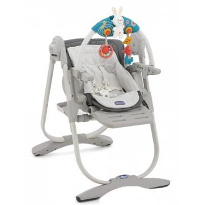 Стульчик для кормления Chicco Polly Magic Graphite (79090.21)