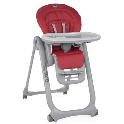 Стульчик для кормления Chicco Polly Magic RELAX красный (79432.70)