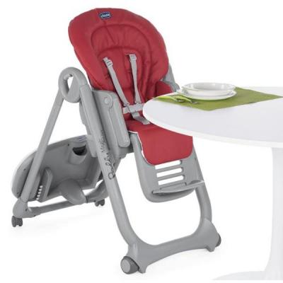 Стульчик для кормления Chicco Polly Magic RELAX красный (79432.70)