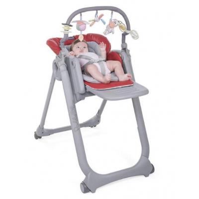 Стульчик для кормления Chicco Polly Magic RELAX красный (79502.30)