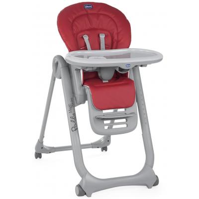 Стульчик для кормления Chicco Polly Magic RELAX красный (79502.30)