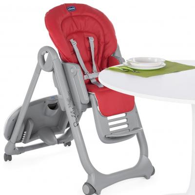Стульчик для кормления Chicco Polly Magic RELAX красный (79502.30)