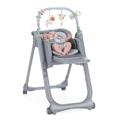 Стульчик для кормления Chicco Polly Magic RELAX серый (79432.99)