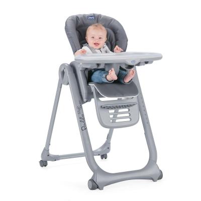Стульчик для кормления Chicco Polly Magic RELAX серый (79432.99)