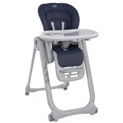 Стульчик для кормления Chicco Polly Magic RELAX синий (79502.39)