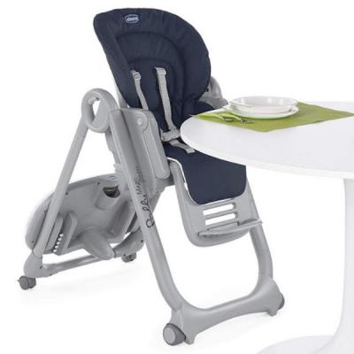 Стульчик для кормления Chicco Polly Magic RELAX синий (79502.39)