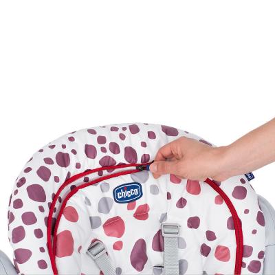 Стульчик для кормления Chicco Polly Progres5, красный (79336.74)