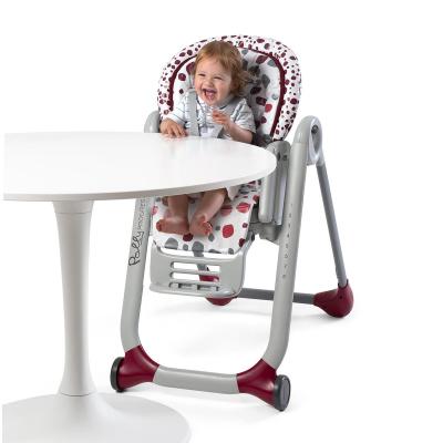 Стульчик для кормления Chicco Polly Progres5, красный (79336.74)
