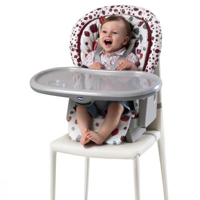 Стульчик для кормления Chicco Polly Progres5, красный (79336.74)
