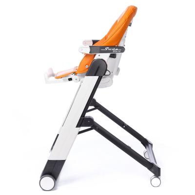 Стульчик для кормления Peg-Perego Siesta Follow Me Arancia (IH03000000BL38)