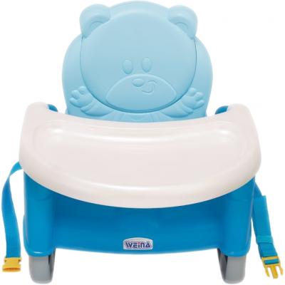 Стульчик для кормления Weina бустер Teddy Bear, голубой (4019.01)