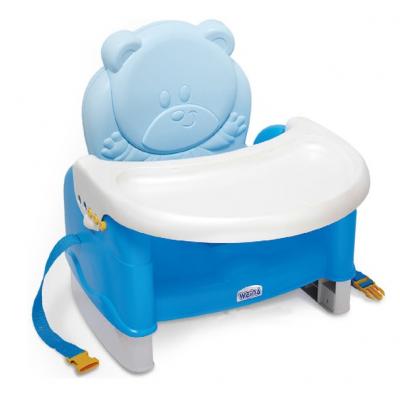 Стульчик для кормления Weina бустер Teddy Bear, голубой (4019.01)