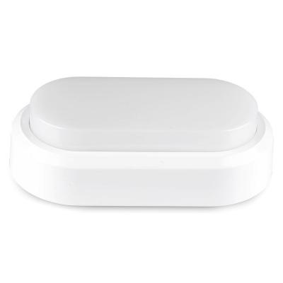 Светильник V-TAC 8W, SKU-1312, Rectangle Oval Dome, 230V, 4000К, ІР54, білий (3800157620307)