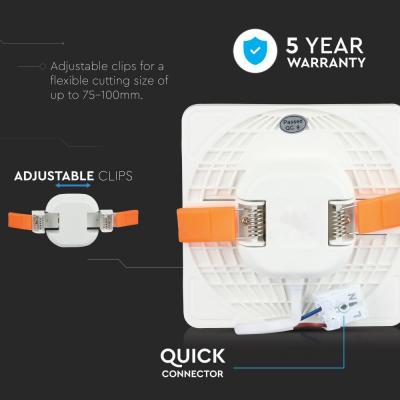 Светильник V-TAC LED 18W, SKU-736, Samsung Chip, 230V, 3000К (3800157643054)