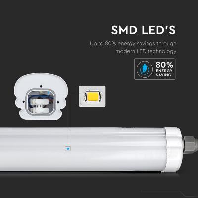 Светильник V-TAC LED 48W, SKU-6287, G-series, 1500mm, 230V, 4000К (3800157616515)