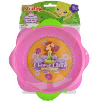 Тарелка Nuby Цветочек (22025)