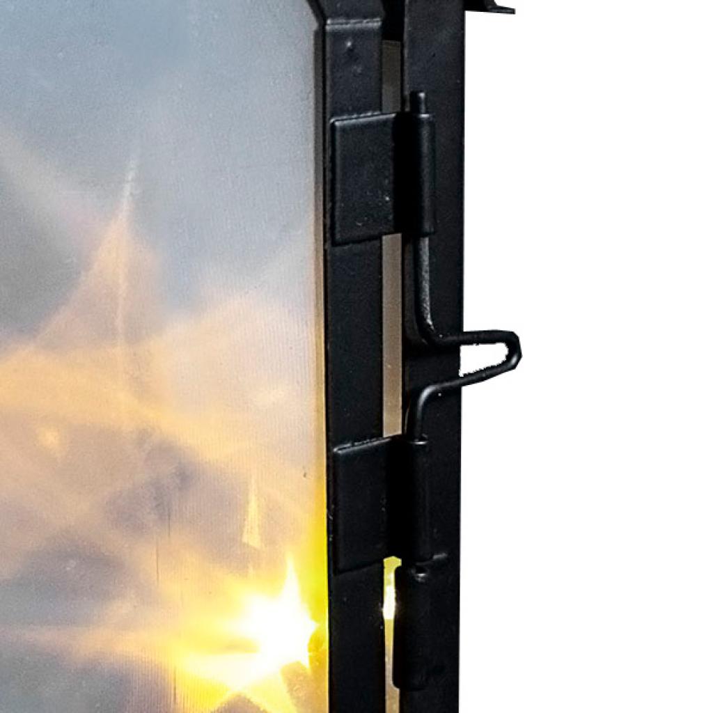 Украшение декоративное Luca Lighting Фонарь металлический черный 20 см (8712799736825)