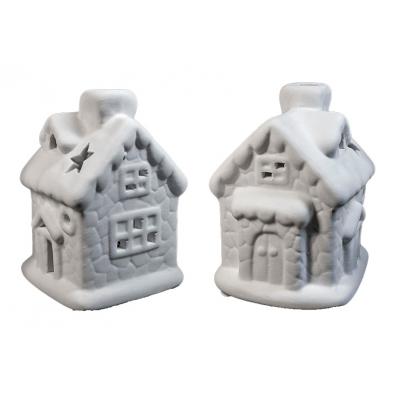 Украшение декоративное Luca Lighting Керамические фигурки Домики 9 см (8712799736665)