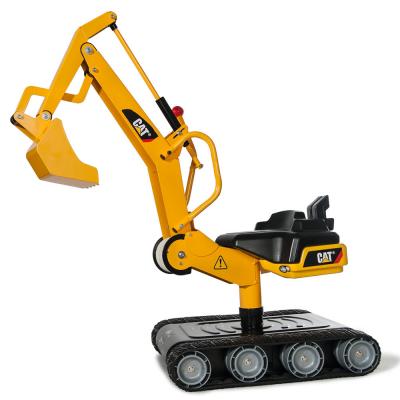 Веломобиль Rolly Toys Экскаватор rollyDigger CAT желтый (513215)