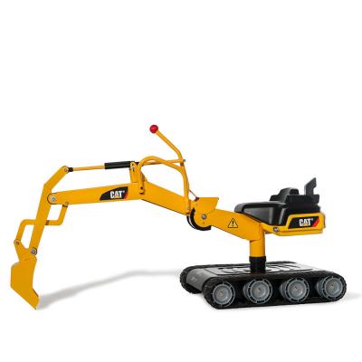 Веломобиль Rolly Toys Экскаватор rollyDigger CAT желтый (513215)