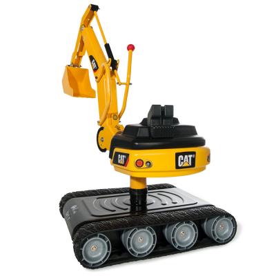 Веломобиль Rolly Toys Экскаватор rollyDigger CAT желтый (513215)