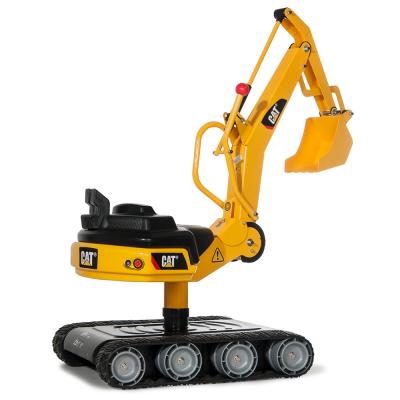 Веломобиль Rolly Toys Экскаватор rollyDigger CAT желтый (513215)