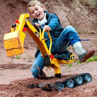Веломобиль Rolly Toys Экскаватор rollyDigger CAT желтый (513215)