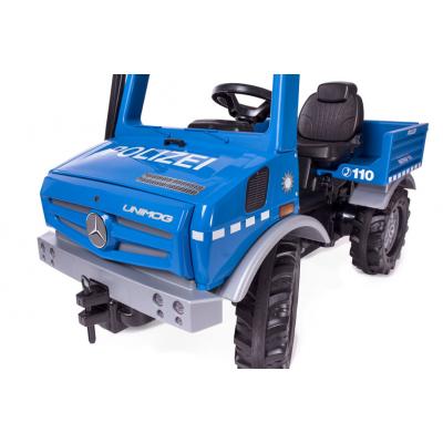 Веломобиль Rolly Toys Полицейская машина rollyUnimog Polizei синяя (038251)
