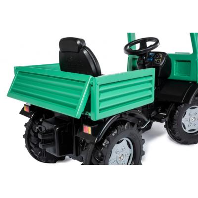 Веломобиль Rolly Toys Пожарная машина rollyUnimog Forst зелено-желтая (038244)
