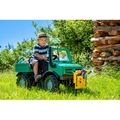 Веломобиль Rolly Toys Пожарная машина rollyUnimog Forst зелено-желтая (038244)