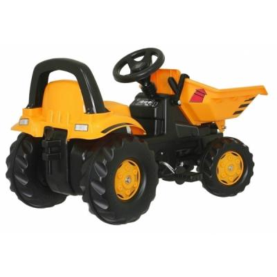 Веломобиль Rolly Toys Самосвал rollyKid Dumper JCB желтый (024247)