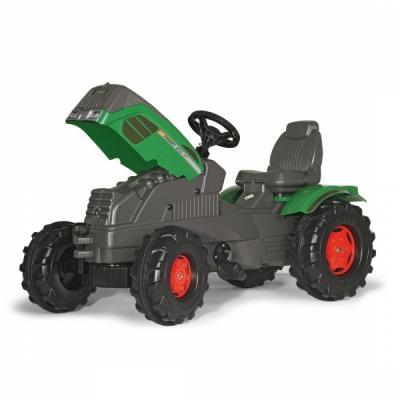 Веломобиль Rolly Toys Трактор rollyFarmtrac Fendt 211 Vario зелено-серый (601028)