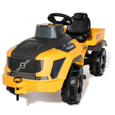 Веломобиль Rolly Toys Трактор rollyTruck Volvo желтый (881000)