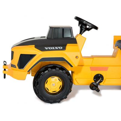 Веломобиль Rolly Toys Трактор rollyTruck Volvo желтый (881000)
