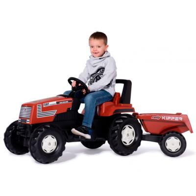 Веломобиль Rolly Toys Трактор с прицепом rollyFarmtrac Fiat Centenario (601318)