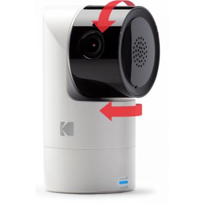 Видеоняня Kodak C225 HD Wi-fi с родительским блоком (C225000C225)