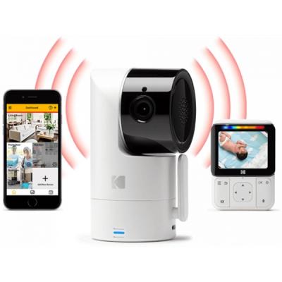 Видеоняня Kodak C225 HD Wi-fi с родительским блоком (C225000C225)