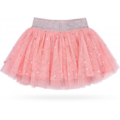 Юбка Breeze фатиновая со звездочками (11022-134G-peach)