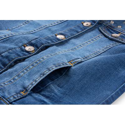 Жилет Breeze с заклепками джинсовый (OZ-16901-140G-blue)