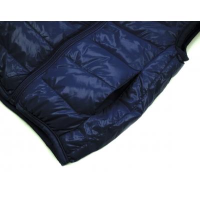 Жилет KURT пуховый с капюшоном (V-HT-580T-116-blue)