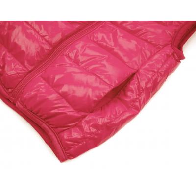 Жилет KURT пуховый с капюшоном (V-HT-580T-134-pink)